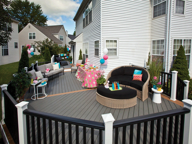 Composite Plastic Wood Decking For Your Home Decoration