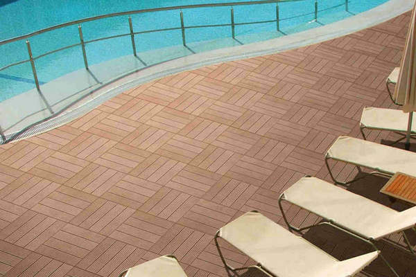 WPC Exterior Flooring Product in China