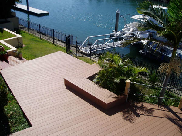 Wood Plastic Composite Boat Deck