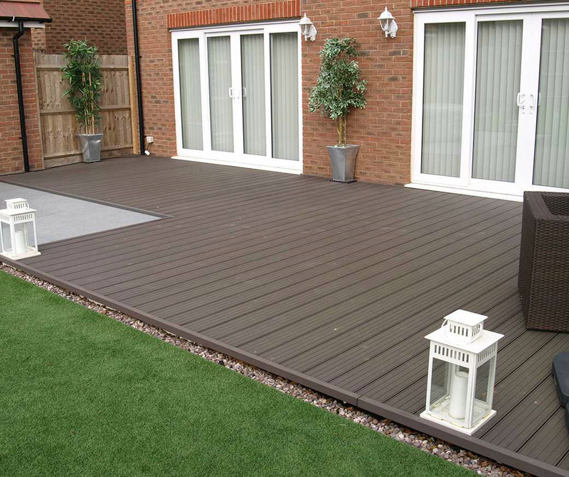 WPC Decking - Hollow Outdoor Composite Wood Decking